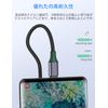 USB-C & USB-C Cable, L-shaped 0.5M Type-c Cable, PD Compatible, 100W/5A Rapid Charging, E-Mark Chip, Ultra Durable Nylon, Compatible with Type-C Models