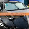 Extra Large Foldable Car Sun Shade Windshield Visor UV Block Cover Truck Van US