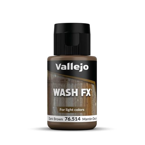 Vallejo Dark Brown Wash, 35ml