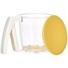 Tescoma One-Handed Sieve with Lid for Flour or Icing Sugar Made of Plastic BPA Free