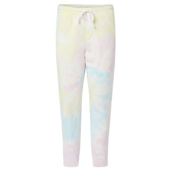 Unisex Drawstring Fleece Jogger Pants - Activewear Sweats Sweatpants (XX-Large, Tie Dye Sunset Swirl)