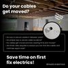 Cableboss - Fix, Record & Recover Cables Easily - Time Saving Cable System & Mobile App - Position & Fix Cables Between Ceiling & Wall Voids - x1 Pack