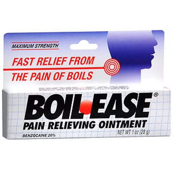 Boil-Ease Pain Relieving Ointment Maximum Strength  1 oz By Boil-Ease