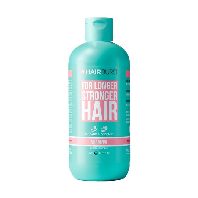 Hairburst Hair Growth Shampoo For Woman - Reduces Hair Loss - Strengthens Existing Hair Growth - Contains No SLS and Parabens - Scented Coconut and Avocado Aroma - New Bigger Bottles 350ml