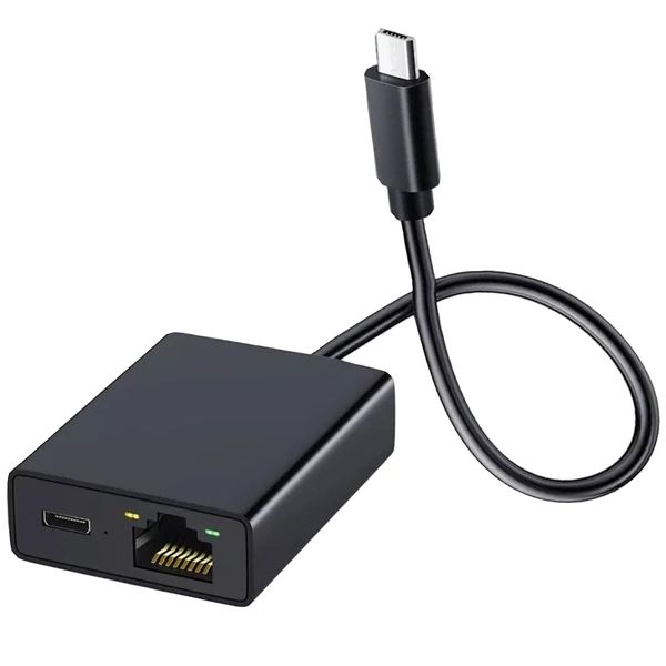 Micro USB to RJ45 Ethernet Adapter Compatible with Fire TV Stick & More - High-Speed Wired Network Connection