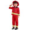 Seasons Fireman Role Play Costume, Red, Size 2T-4T