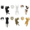 Noboru Neko Magnet [Total 6 Types Set (Full Comp)] Gacha Gacha Capsule Toy