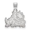 TCU Small (1/2 Inch) Pendant (Sterling Silver)