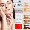 Glamza Phoera Foundation Full Coverage Makeup Set - 24hr Long Lasting Oil Control - Same Foundation Smarter Packaging - Inc x6 30ml Foundation & Silicone Blender Sponge (108 Tan)