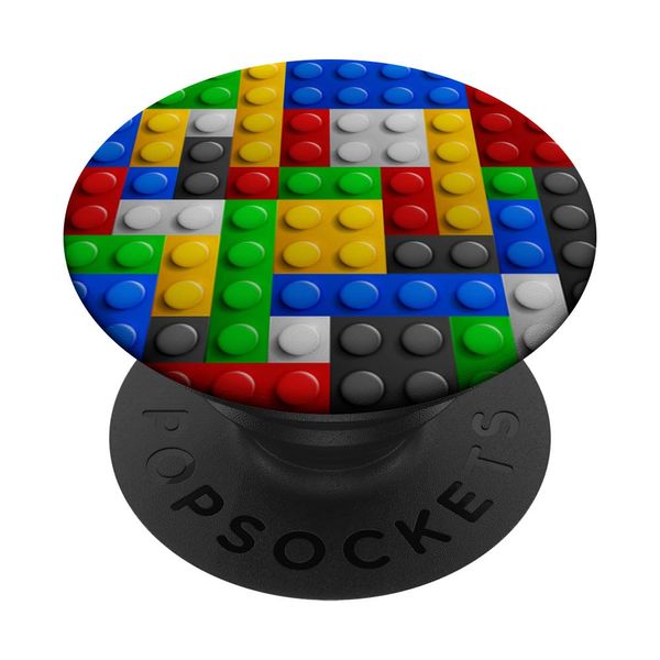 Building Blocks Bricks Pop-Up Socket Grip-Master Builder PopSockets Standard PopGrip