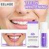 Purple Toothpaste for Teeth Whitening 2pcs Teeth Refresher Purple Color Corrector Booster Toothpaste 3D Teeth Whitening Kit for Tooth Stain Removal Enhances Tooth Brightness
