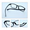 FOURCHEH Blue Light Blocking Reading Glasses Clear Lens Black Lightweight Comfortable Readers Value 2 Pack (1.0)