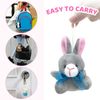 Tuzuaol 12 Pcs Easter Eggs Filled with Mini Plush Animals Toy for Easter Basket Stuffers, Prefilled Easter Eggs for Easter Party