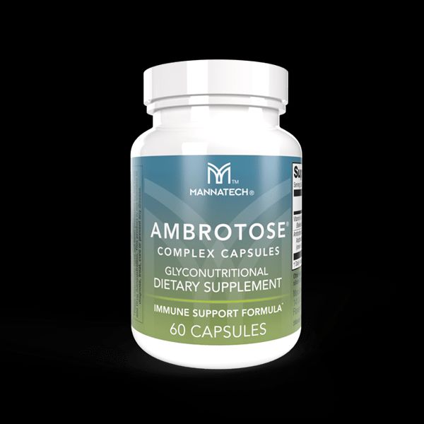 Mannatech Ambrotose Complex 60 Capsules Better Cellular Health Enhancer NEW