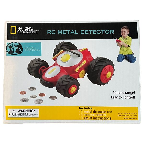 National Geographic RC Metal Detector Remote Controlled R/C Vehicle