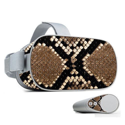 MightySkins Skin Compatible with Oculus Go Mobile VR - Rattler | Protective, Durable, and Unique Vinyl Decal wrap Cover | Easy to Apply, Remove, and Change Styles | Made in The USA