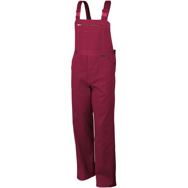 Qualitex Arbeits-Latzhose BW 270 (54, Weinrot)