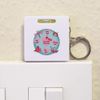 'Love Bugs' Keyring Tape Measure/Spirit Level Tool (KM00042077)