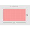 Coterie Red Gingham Paper Tablecloth | Rectangle Tablecloth/Table Cover for Parties, Gatherings, Picnics | 102" x 54" (Rectangular) Red Gingham