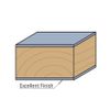 CMT 191.008.11B Solid Carbide Upcut Spiral Flush Trim Bit, 1/4-Inch