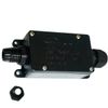 IP65 Waterproof Junction Box 3 way Electrical Box Outdoor Cable Connector, External Electrical Junction Box, Black, 1 Pcs