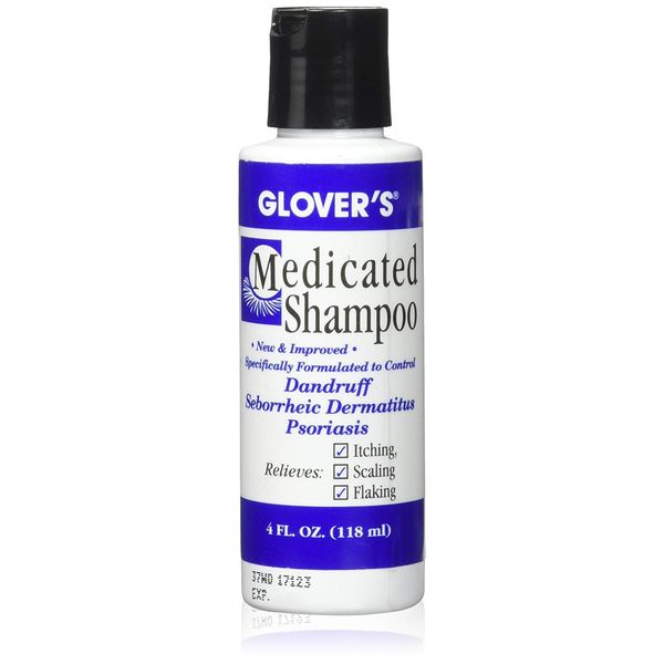 Glovers Medicated Shampoo 4 oz (Pack of 5)