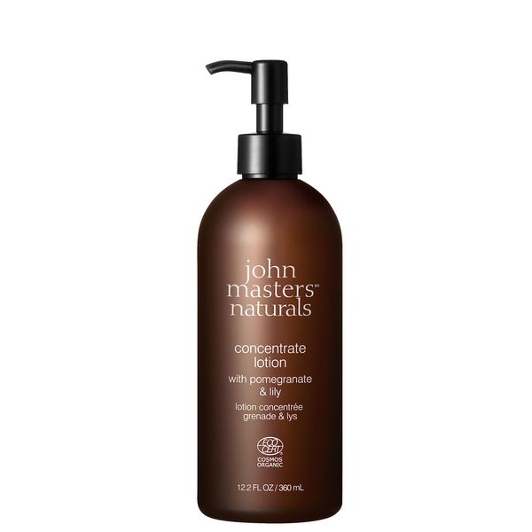 John Master Organic P&L Concentrate Lotion, 12.8 fl oz (360 ml) (Pomegranate & Lily) Lotion Body