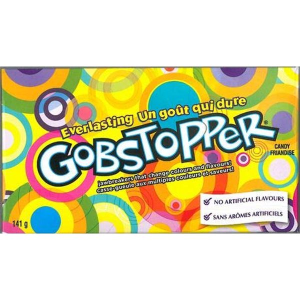 Nestle Gobstopper Jawbreaker Candy, 141g/5 oz. Box, (Imported from Canada)