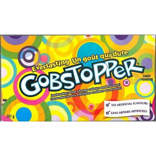 Nestle Gobstopper Jawbreaker Candy, 141g/5 oz. Box, (Imported from Canada)