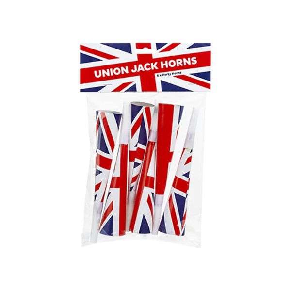 Generic 324018-IL Union Jack Party Horns