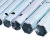 Geesatis 10Pcs Plumbers Spanner Wrench Set,Dual-Ended Socket Wrench,6-22mm Sizes