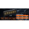 6-Gang LED Light Bar Switch Panel - Wireless Remote ON/OFF Circuit Control Box