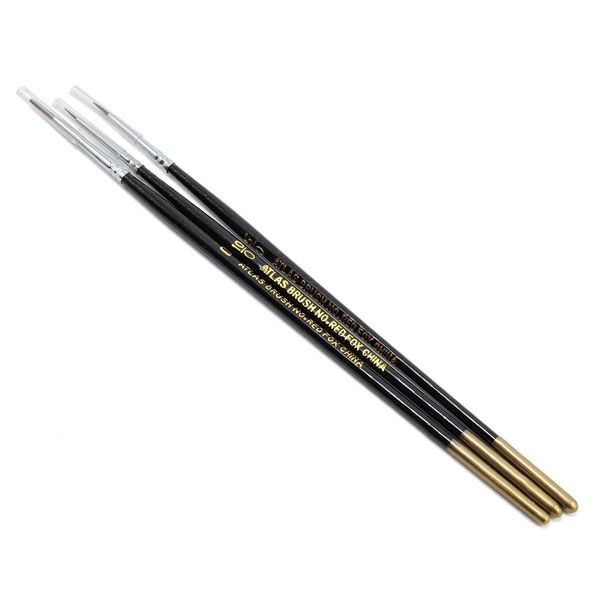RED FOX Red Sable 3-pc Brush Set
