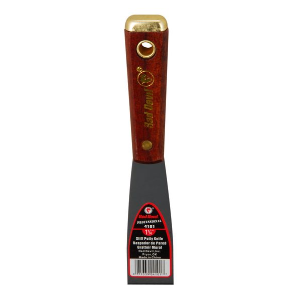 Red Devil 4101 1.25-Inch Stiff Putty Knife
