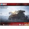 Rubicon Models RB0084 1/56 Soviet Army BA-3/BA-6 Armored Car Plastic Model