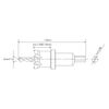 PROCHI PRC-DF25 (JFC-)DF Carbide Holsor 0.1 inch (25 mm)
