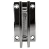CRL GEN337CH Chrome Geneva 337 Adjustable Wall Mount Full Back Plate Hinge