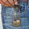 Armor Coin & Emblem - Draper Utah LDS Temple Key chain