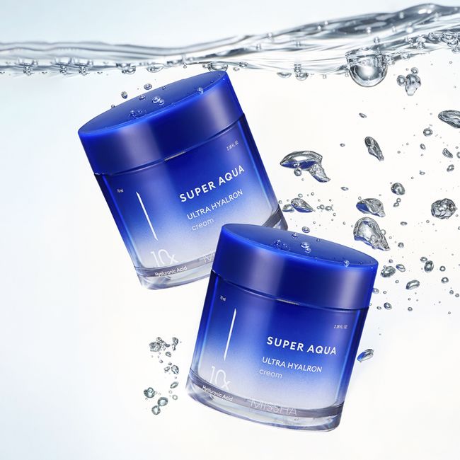 [Missha][2 items] Super Aqua Ultra Hyalon Cream 70ml