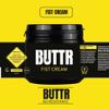 Fisting cream (500ml) BUTTR silicone based lubricant - smooth & thick cream for hard penetration, perfume-free in white, protects against injuries, extra skin-friendly, with instructions