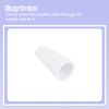 sourcing map 10Pcs Cord Knobs, 19mm Window Blind Tassels Plastic Pull Cord Tassel Drops Pull End Pendant for Window Blinds Shade Curtain, White