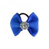 HORZE Sparkling Mane Bows - Blue - One Size