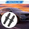VekAuto 2 Pcs Fuel Line Connector, Universal for Car Plastic Black