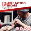 Tattoo Aftercare Waterproof Bandage - Transparent Film Roll Dressing - Breathable Stretch Adhesive Second Skin - Healing & Protective Hygienic Wrap for Tattoo and Medical Use