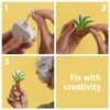 Sugru by tesa - Mouldable Multi-Purpose Glue for Creative Fixing and Making, Black, 8-Pack