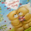Hallmark Wedding Congratulations Card - Large 3D Effect Lenticular Design