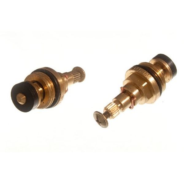 10 X Tap Gland Standard Insert Valve Brass