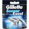 Gillette Sensor Excel Replacement Blades x 12 Piece Set