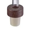 Westmark 60 ml Food Scoop for Spirits, Vinegar or Oil, Airtight, Glass/Plastic/Wood, Gourmet, Transparent/Brown, 99053380