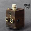 Steampunk Style Robot No.1 Car Air Freshener Diffuser Aromatherapy Decor Clip